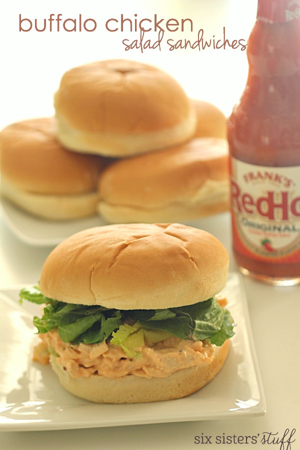 Buffalo Chicken Salad Sandwiches Recipe