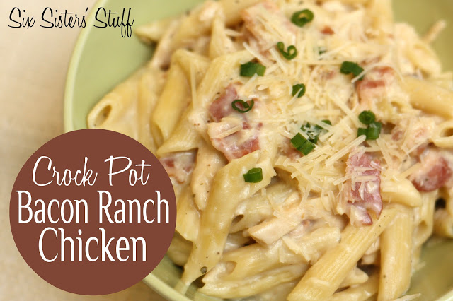 Crock Pot Bacon Ranch Chicken