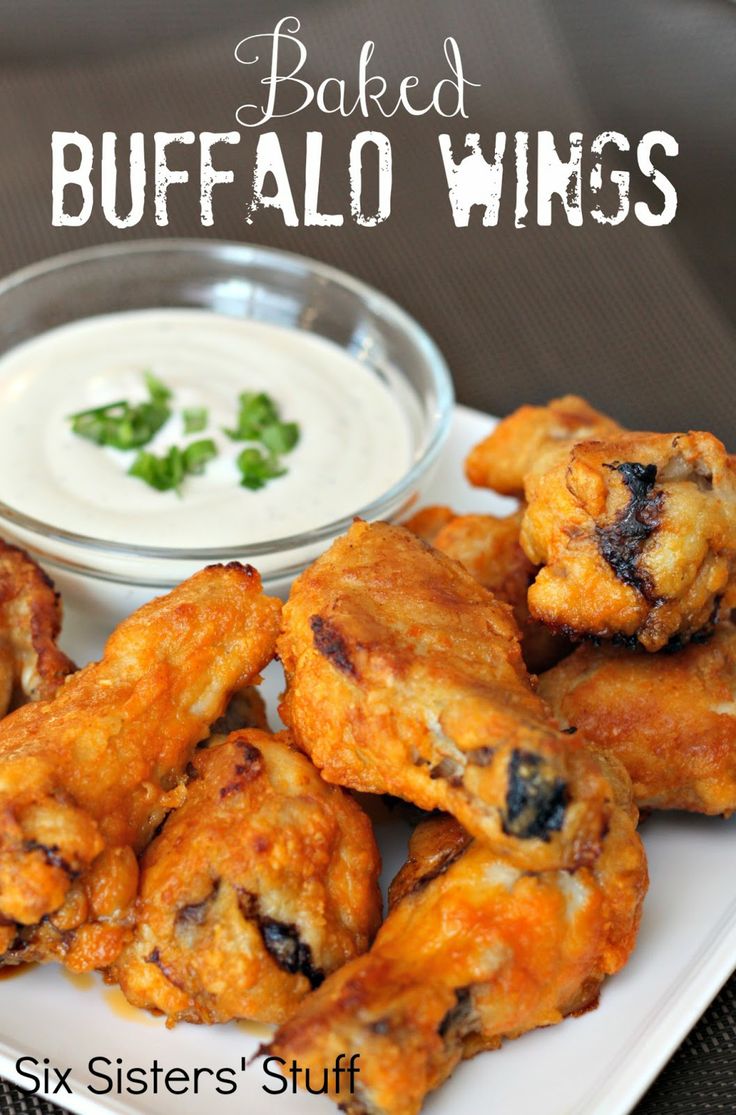 Baked Buffalo Wings